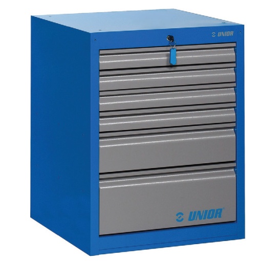 Dulap lat pentru scule - 6 sertare, DIM 663 x 650 x 870