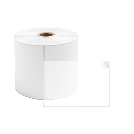 Etichete termice 40 x 60 mm plastic transparent pentru imprimanta AIMO Phomemo M110 M200 M220 120 etichete