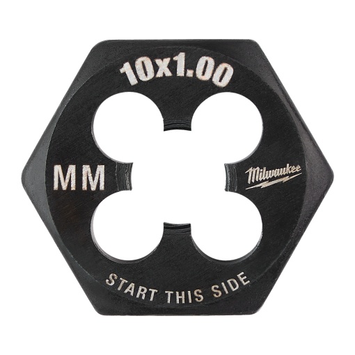 Filiera hexagonala Milwaukee pentru filet metric, M10-1.00