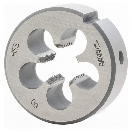 Filieră M32X1.5, filet metric fin, DIN EN 22568, DIN 223 – HSS, Baer