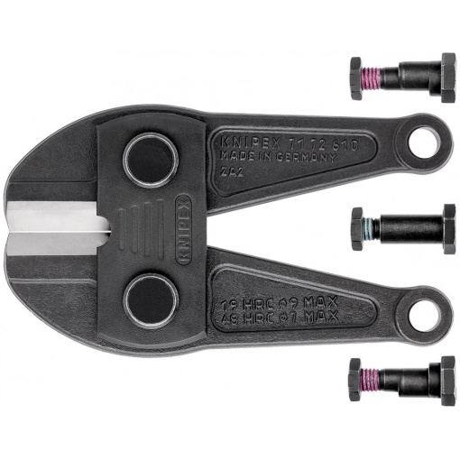KNIPEX 71 79 610 Cap cu cuţite de schimb pentru 71 72 610 complet, cu șuruburi