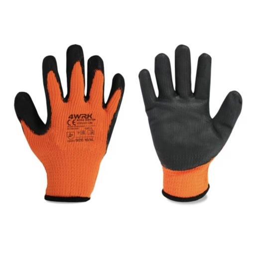 Manusi de protectie 4WRK Bora KS5002 OB de iarna din poliester si bumbac, 10 ( XL)