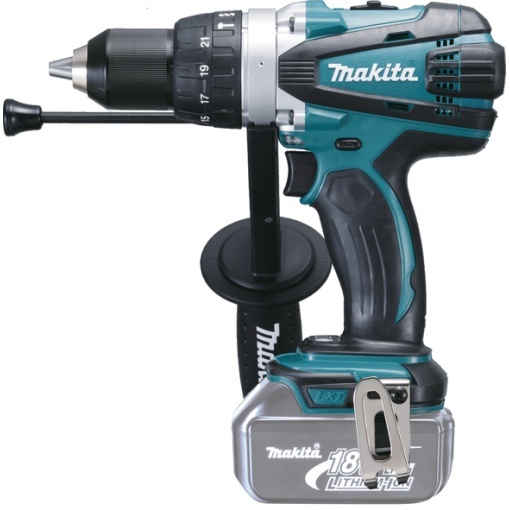 Masina de gaurit cu percutie Makita LXT 18V, 91 Nm, livrata fara acumulatori