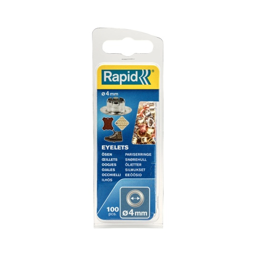 Ocheti Rapid diametru 4.0mm, otel finisat asortat, 100 buc set 5000409