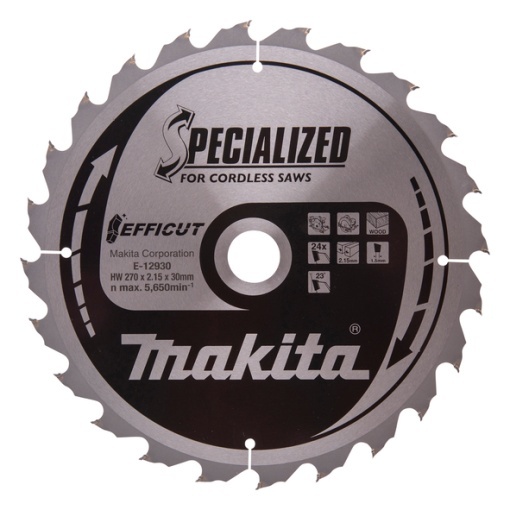 Panza fierastrau circular, lemn Makita, 270x30x2.15 mm, 24 dinti