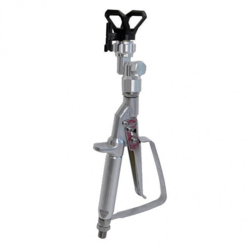Pistol airless PA-360, permite rotirea duzei pentru vopsirea tavanului