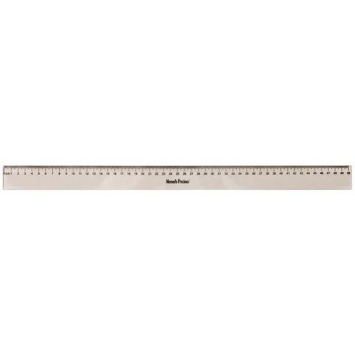 Riglă de plastic Memoris Precious în etui 50 cm