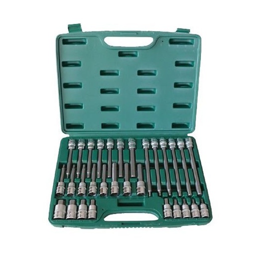 Set 30 piese cap cheie tubulara Jonnesway 1/2" imbus , 5-19 mm
