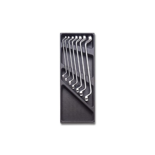 Set 7 inelare cotite in suport termoformatat T40 Beta 6-19 mm