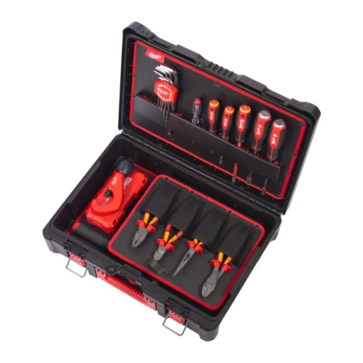 Set 74 piese MILWAUKEE PACKOUT™ pentru instalatori