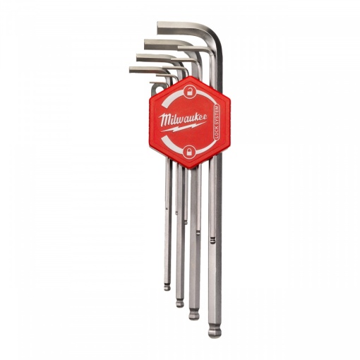 Set 9 chei inbus Hex Key Milwaukee 1.5-10 mm