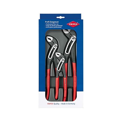 Set Cleşti Knipex Alligator pentru instalatori, 3 piese