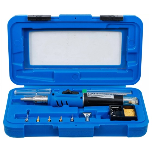 Set pistol de lipit cu gaz BGS pentru piese electronice, conectori, cabluri electrice, BG-9942