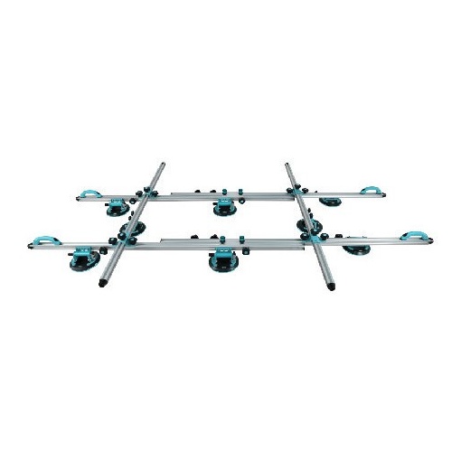 Sistem de transport cu 8 ventuze cu vacuum pt. placi mari, 320cm, 200kg - BIHUI-LFCSV8