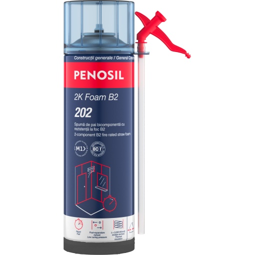 Spumă manuală bicomponentă PENOSIL 2K Foam B2 202, 400 ml