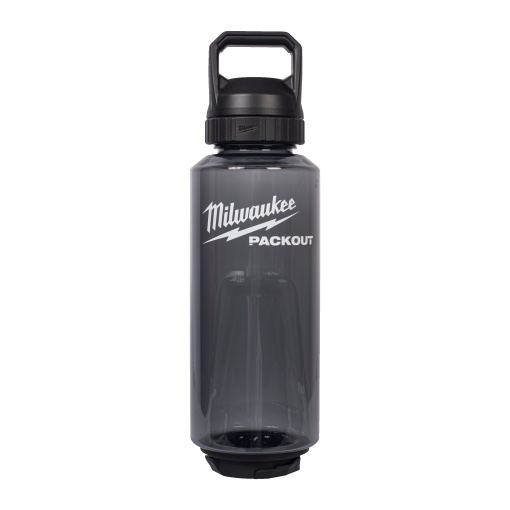 Sticlă de plastic neagră MILWAUKEE PACKOUT™ 1420 ml cu capac