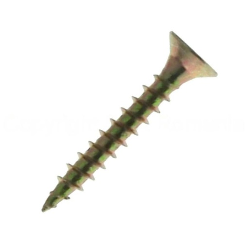 Surub pentru pal si lemn cap inecat 4.5X40 ZG PZ2
