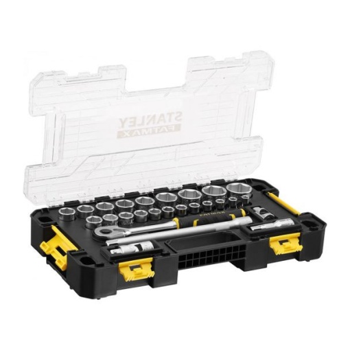 Trusa chei tubulare Stanley FATMAX FMMT98103-1, 26 piese, 1/2", 8-34 mm