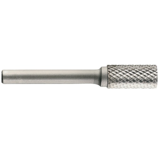 1031611 Freza din carbura de tungsten forma A - cilindrica, cu tais dublu, tip D, DIM 12, Coada 6