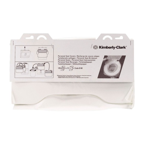 Acoperitor colac toaletă Kimberly-Clark, hârtie cerată, 1500 buc/cutie