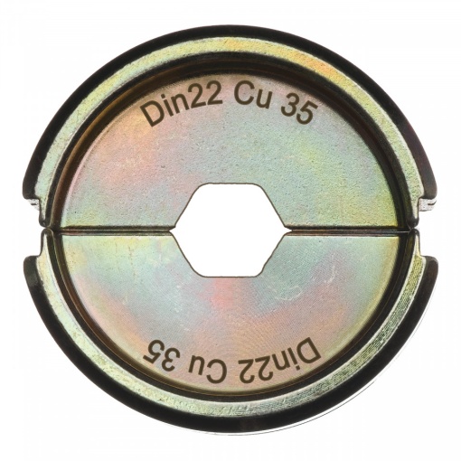 Bacuri de sertizare DIN Cupru Milwaukee (Cod imprimat: 12, Dimensiune conector cablu (mm²): 35)