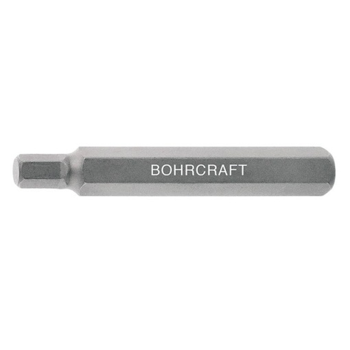 Bit cu profil hexagonal, prindere hexagonala 10 mm Forma C10, HEX SW 5.0