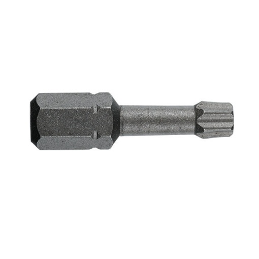 Bit TORSION 1/4" DIN/ISO 1173 Forma C 6,3 - profil TORX®, DIM TX 27, L 25 mm