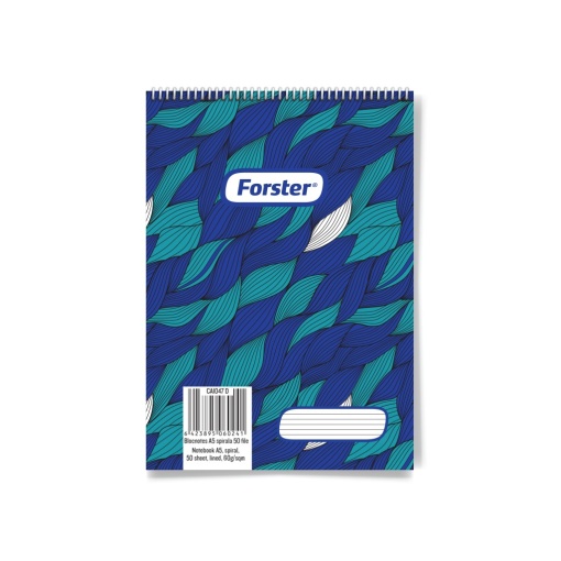 Blocnotes A5 spirală 50 file Forster