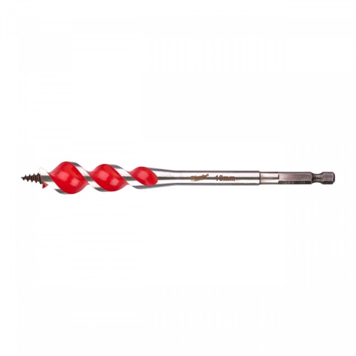 Burghie pentru lemn SPEED FEED™ Milwaukee (Lungime totală (mm): 165, Tijă prindere: ¼″ Hex, Ø (mm): 18)