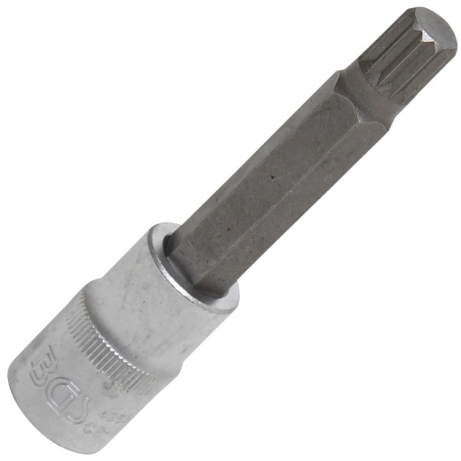 Cap cheie tubulara 1/2" cu varf XZN, M12 x 100 mm, BGS