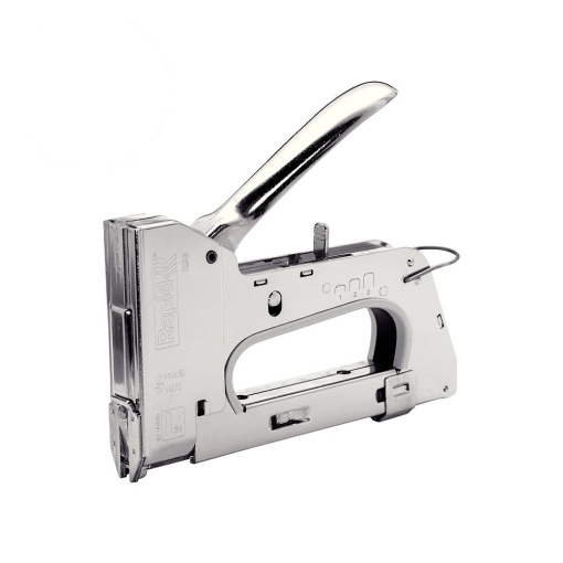 Capsator tacker cabluri Rapid PRO R36E, capse semirotunde , œU, 36 10-14 mm, reglare forta capsare in 3 trepte, diametru cablu 6 mm, joasa tensiune, 5 ani garantie, fabricat in Suedia 20511811