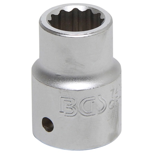 Cheie tubulara BGS 12 puncte (dublu hexagon), 19mm, 3/4"