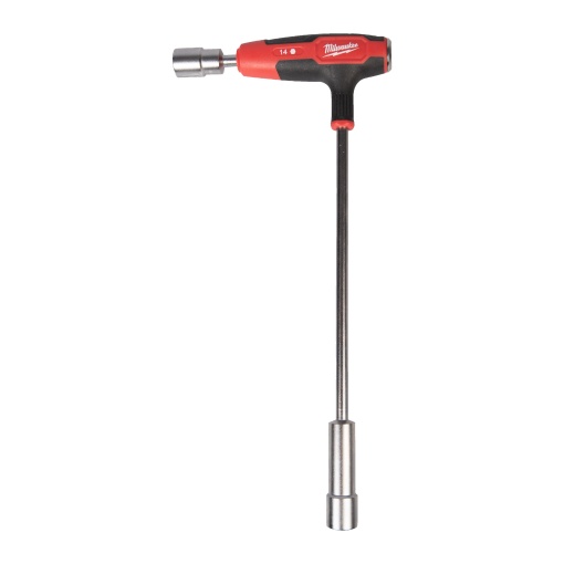 Cheie tubulară cu mâner MILWAUKEE în T, 14mm