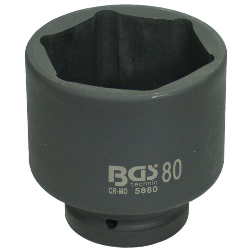 Cheie tubulara de impact BGS 80mm, 1"