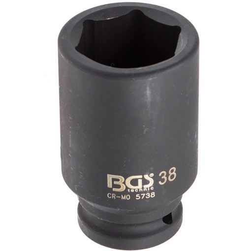 Cheie tubulara lunga de impact BGS 38mm, 3/4"