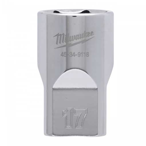 Cheie tubulară Milwaukee 1/2, sistem metric, 17mm, scurtă