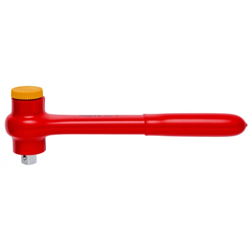 Clichet reversibil cu element rectangular exterior de Knipex 1/2" 265 mm