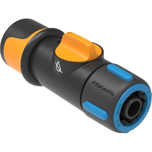 Conector cu robinet incorporat On/Off, 1/2-5/8" (13-15 mm)