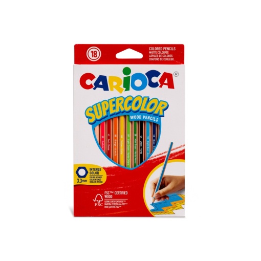 Creioane color Carioca 18/set