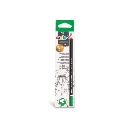 Creion 2H Carioca 12 buc/cutie