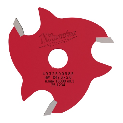 Cutit freza de canelare Milwaukee S8, 2.0mm