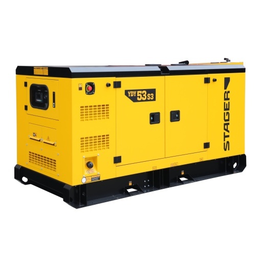 Generator insonorizat Stager YDY53S3 53kVA, 69A, 1500rpm, trifazat, diesel