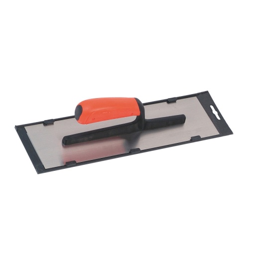 Gletiere INOX cu montura din fibra de sticla, maner bimaterial - 350×100