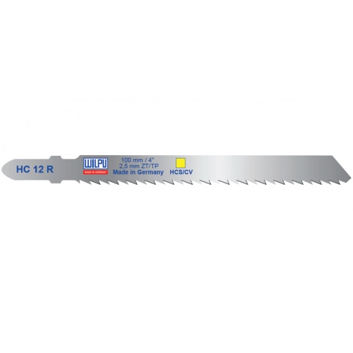 HC 12 R Panza HCS/CV pentru fierastrau vertical, prindere T, pentru lemn / 5 bucati, DIM 100 x 7.8 x 1.45 mm
