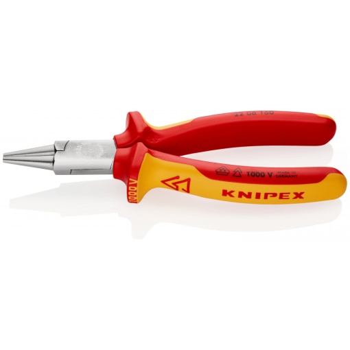 KNIPEX 20 06 160 Clește plat izolate, cu manere multicomponent
