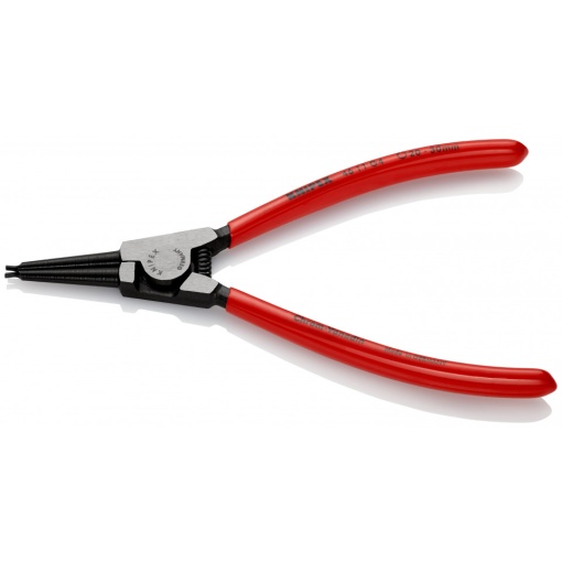 KNIPEX 46 11 G4 clește pentru inele de siguranță pentru inele de prindere pe axuri acoperite cu plastic vopsit negru 180 mm