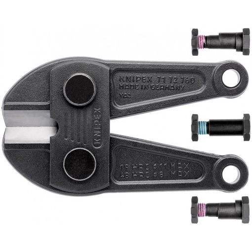 KNIPEX 71 79 760 Cap cu cuţite de schimb pentru 71 72 760 complet, cu șuruburi