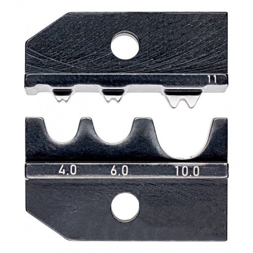 KNIPEX 97 49 11 adaos de sertizare pentru saboţi neizolaţi plaţi, circulari şi de presare conform DIN 46234 şi DIN 46235, precum şi pentru conectori de sertizare, cap-la-cap şi de presare conform DIN 46341 şi DIN 46267
