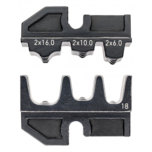 KNIPEX 97 49 18 adaos de sertizare pentru ferule gemene