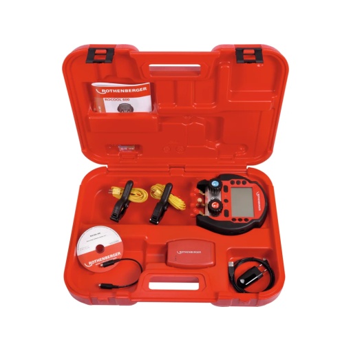 Manifold digital Rothenberger ROCOOL 600 + 2 zenzori + RedBox+Data Viewer, in cutie
